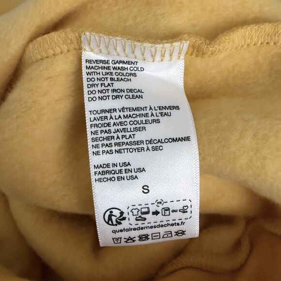 NWT Midnight Rider Anthropologie Small Yellow Carolita Zodiac Sweatshirt Gemini - Picture 6 of 8